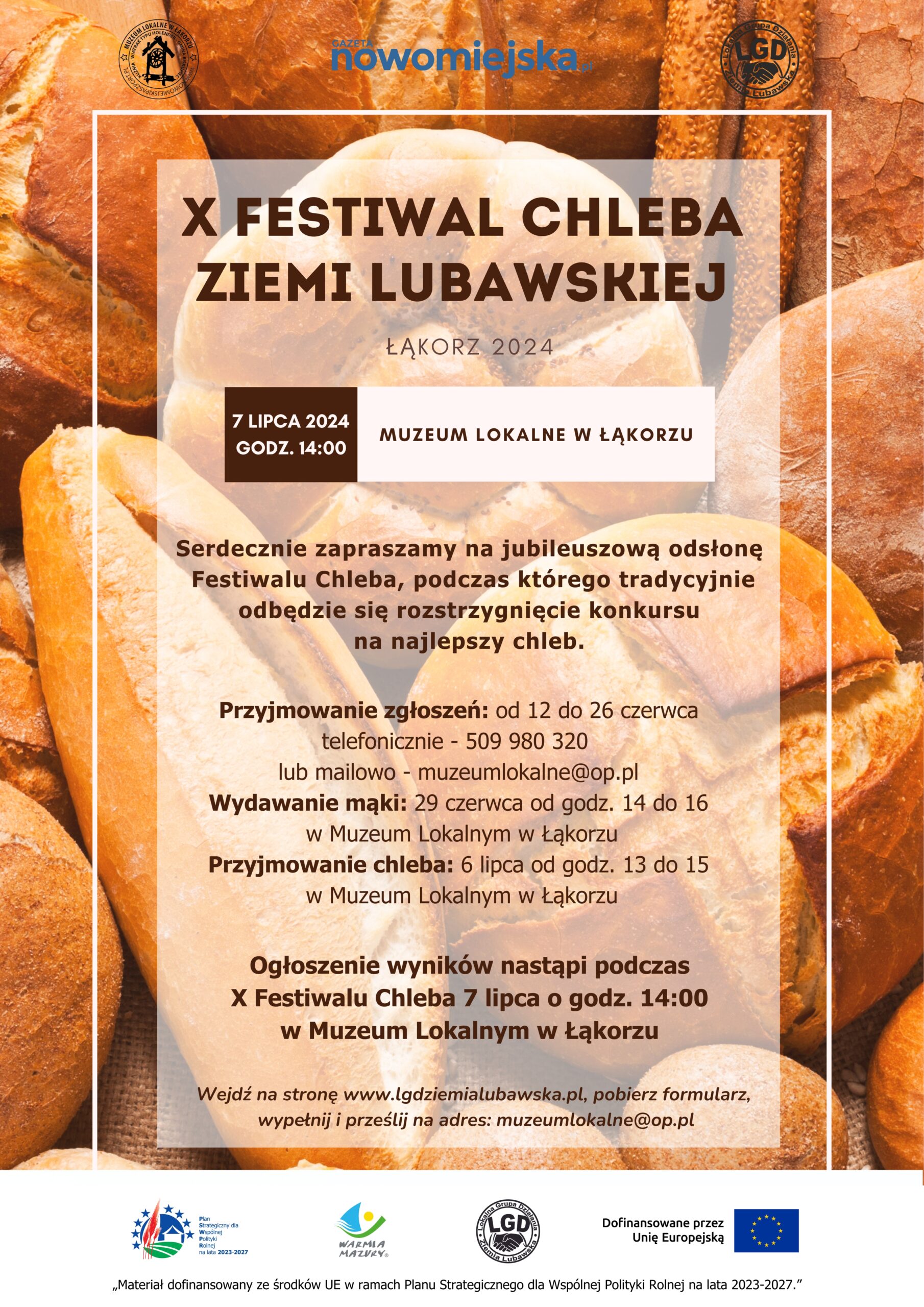X Festiwal Chleba Ziemi Lubawskiej