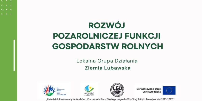 „Wspieranie rozwoju obszarów wiejskich, w tym przez interwencję LEADER (Lokalne Grupy Działania – LGD i LGR) w ramach PS WPR na lata 2023-2027”