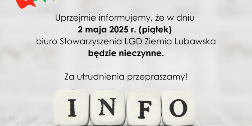 Biuro nieczynne